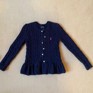 Polo Ralph Lauren Girls Sweater Cardigan